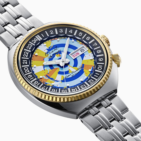 ORIENT RNAA0E08Y ORIENT Revival Collection World Map - Limited Edition 75th Anniversary, 500 Pieces in Japan, RN-AA0E08Y [Genuine Product]