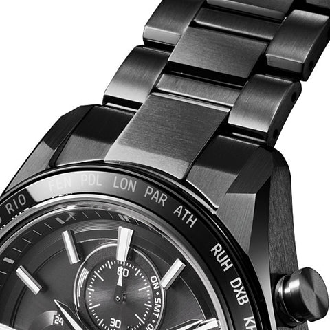 CITIZEN AT8294 59E Men's ATTESA Light Powered Eco Drive Radio Controlled Watch with Date Function and Classic Design