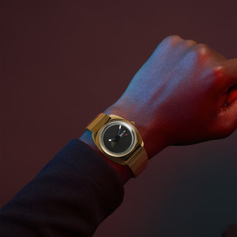 TIMEX TW2Y34400 Q Timex 1975 Enigma Black - Authentic Timex Watch with 1-Year Warranty and Stylish Design