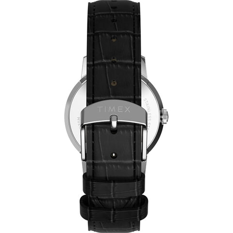 TIMEX TW2Y37600 TIMEX Marlin 34mm Silver Watch - 1-Year Warranty, Genuine Product, Stylish Design