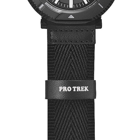 CASIO PRO TREK Hiker Line Black PRJ-B001B-1JF - Bluetooth-Equipped Solar Watch with Altimeter, Barometer, and Compass Features