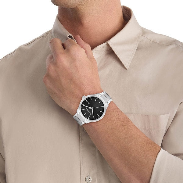 CALVIN KLEIN 25200348 Watch - Calvin Klein DEFINE Black Wristwatch - Stylish Men's Timepiece for Everyday Wear (Image 4)