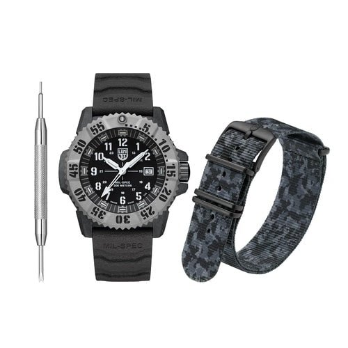 LUMINOX 3351.1.SET Watch - LUMINOX MIL-SPEC 3350 SERIES - Durable Tactical Watch with Night Vision and Water Resistance (Imag