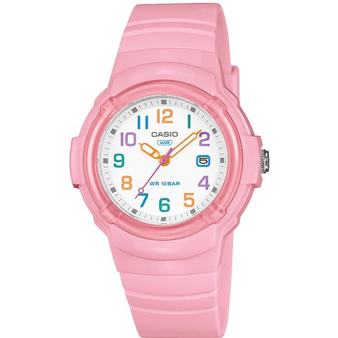 CASIO LX-800H-4AJF Watch - LX 800H 4AJF Ladies Stylish Analog Watch Water Resistant with Date Function and Classic Design