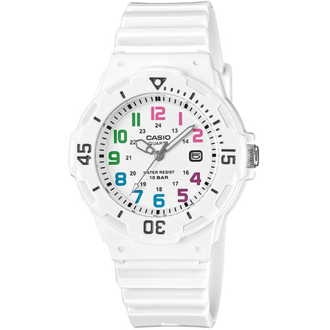 CASIO Collection White LRW-200H-7BJF - Stylish and Durable Quartz Watch for Everyday Wear