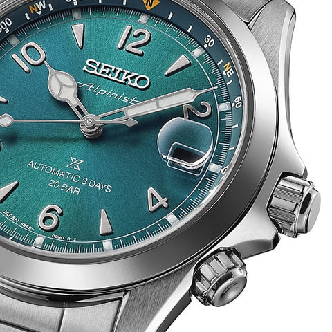 SEIKO SBDC207 SEIKO Prospex Mechanical Automatic Watch - Exclusive Teal Blue Edition [Genuine Product]