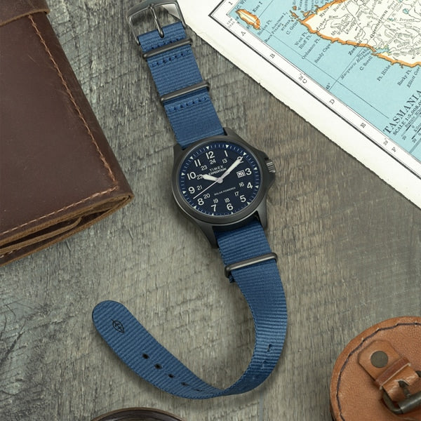 TIMEX TW2Y31700 Watch - Expedition Field Post Solar Watch - TIMEX with 1-Year Warranty, Genuine Product, Blue Color (Image 6)