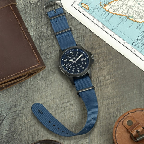 TIMEX TW2Y31700 Watch - Expedition Field Post Solar Watch - TIMEX with 1-Year Warranty, Genuine Product, Blue Color (Image 6)