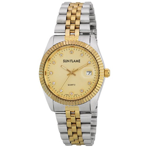 Sun Flame JB6D0002-MTG Quartz Movement Water Resistant El | IPPO