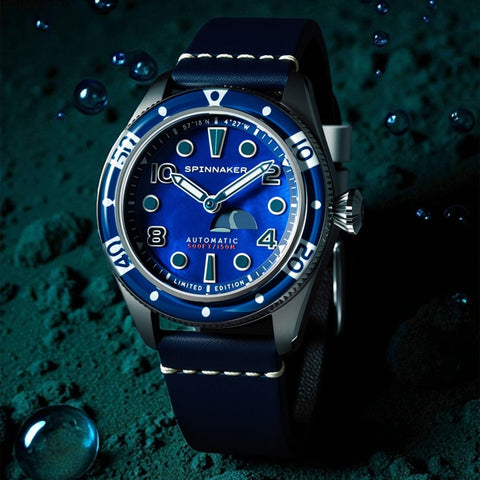 SPINNAKER SP-5168-01 Fleuss Automatic Nessie 2025 Limited Edition with Authentic 2 Year Warranty and Precision Swiss Movement