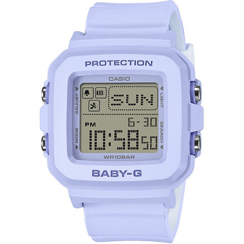 CASIO BABY-G＋PLUS Heart-shaped Clock Holder Model Light Blue BGD-10KH-2BJR - Stylish & Durable Women's Watch