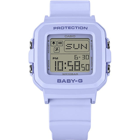 CASIO BABY-G＋PLUS Heart-shaped Clock Holder Model Light Blue BGD-10KH-2BJR - Stylish & Durable Women's Watch