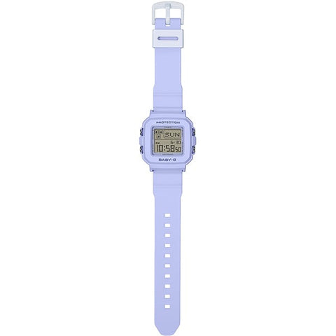 CASIO BABY-G＋PLUS Heart-shaped Clock Holder Model Light Blue BGD-10KH-2BJR - Stylish & Durable Women's Watch