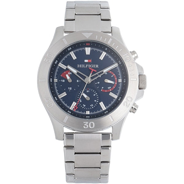 TOMMY HILFIGER 1792113 Watch - Stainless Steel Belt NV Dial Stylish Watch with 2 Year Warranty and Water Resistance