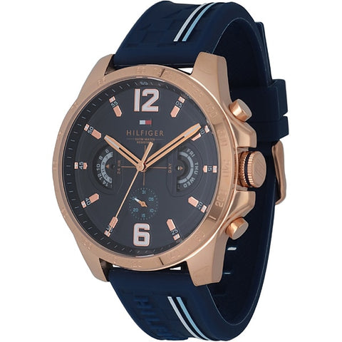 TOMMY HILFIGER 1791474 Watch - Rubber Belt NV Dial with 2 Year Warranty for Style and Durability in Everyday Wear (Image 2)