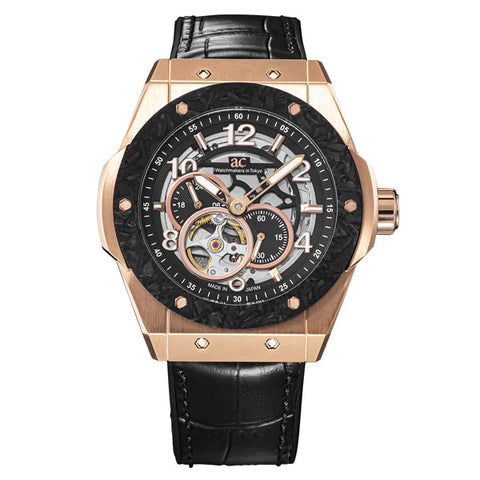 ANGEL CLOVER TCJ45PBKBK Japan Made Timecraft Watch with Durable