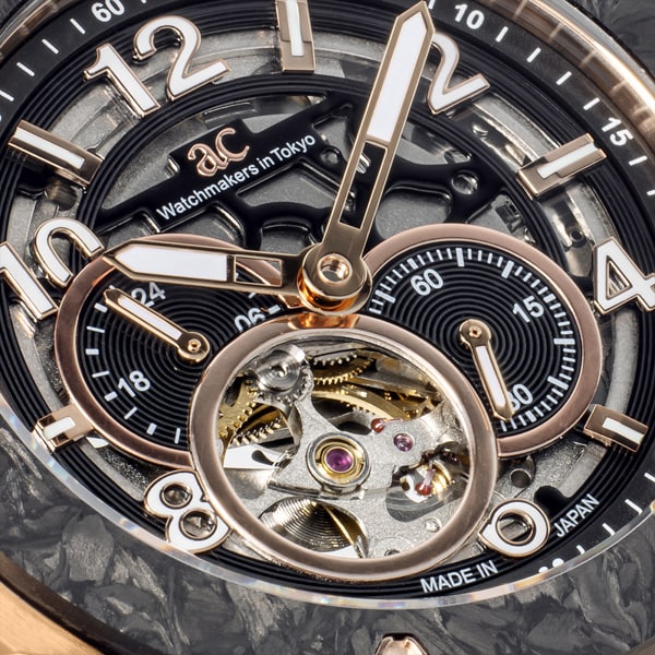 ANGEL CLOVER TCJ45PBKBK Japan Made Timecraft Watch with Durable