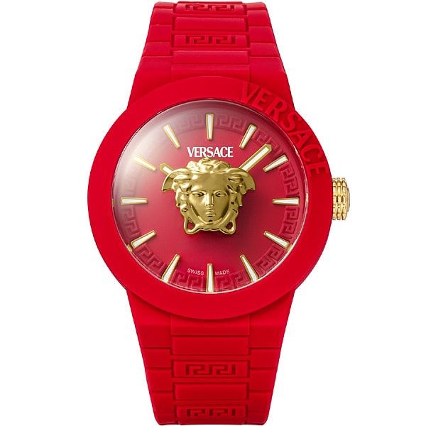 VERSACE VEEFA0124 Watch - Stylish Men's Watch Silicone Strap Water Resistant 2-Year Warranty Fashionable Design