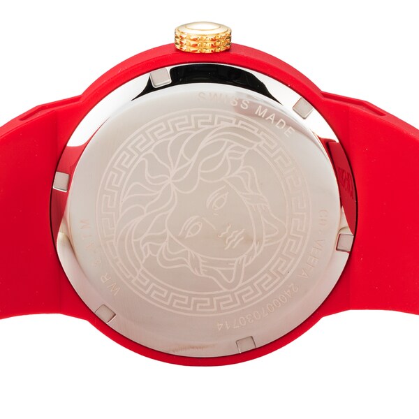 VERSACE VEEFA0124 Watch - Stylish Men's Watch Silicone Strap Water Resistant 2-Year Warranty Fashionable Design (Image 4)