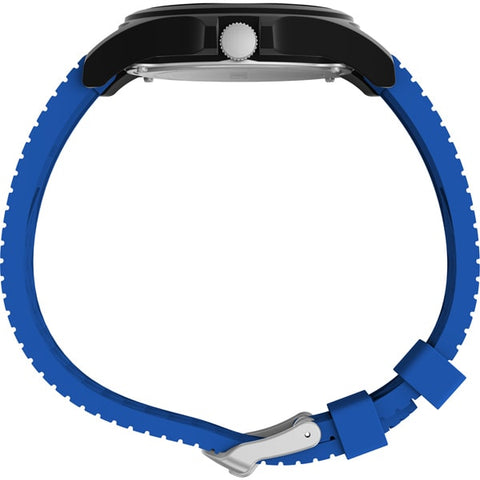 TIMEX TW2Y13100 NASA Artemis Analog Watch with Blue Dial, Durable Design, 1 Year Warranty, Authentic Style for Adventurers