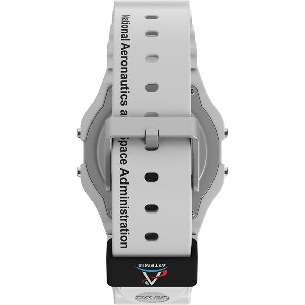 TIMEX TW2Y13500 NASA Artemis Digital Watch with White Dis | IPPO