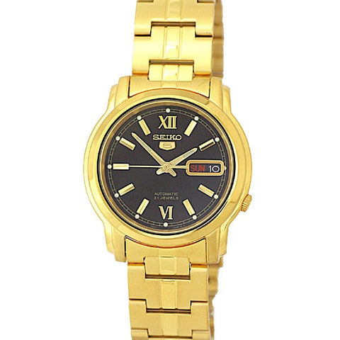 Other Overseas Manufacturers SNKK86K1 Stylish Black Dial 37mm Stainless Steel Case Automatic Movement Water Resistant