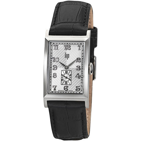 タスク 671944 Churchill T18 Silver Two Hand Watch with Small Second Authentic Design and 2 Year Warranty for Timeless Elegance