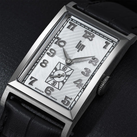 タスク 671944 Churchill T18 Silver Two Hand Watch with Small Second Authentic Design and 2 Year Warranty for Timeless Elegance