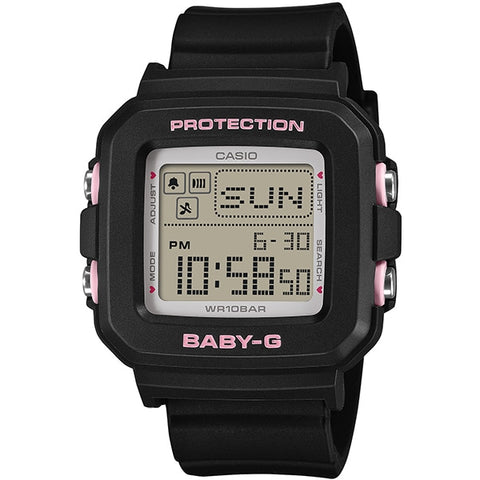 CASIO BGD-10KH-1JR Watch - Stylish Heart-Shaped Holder Shock Resistant Water Resistant LED Light