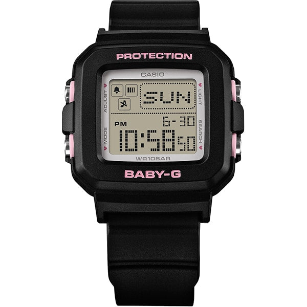 CASIO BGD-10KH-1JR Watch - Stylish Heart-Shaped Holder Shock Resistant Water Resistant LED Light (Image 2)