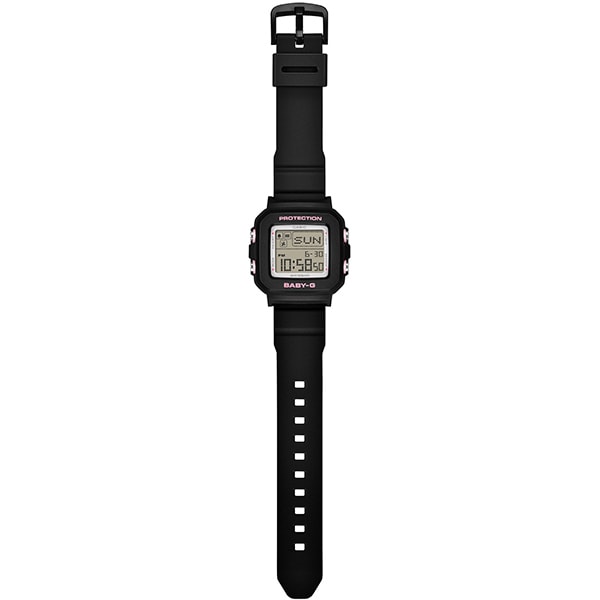 CASIO BGD-10KH-1JR Watch - Stylish Heart-Shaped Holder Shock Resistant Water Resistant LED Light (Image 3)