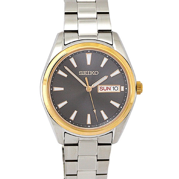 SEIKO SUR344P1 Watch - Quartz Men's Watch 40.2mm Water Resistant 10BAR Stainless Steel Bracelet 1 Year Warranty