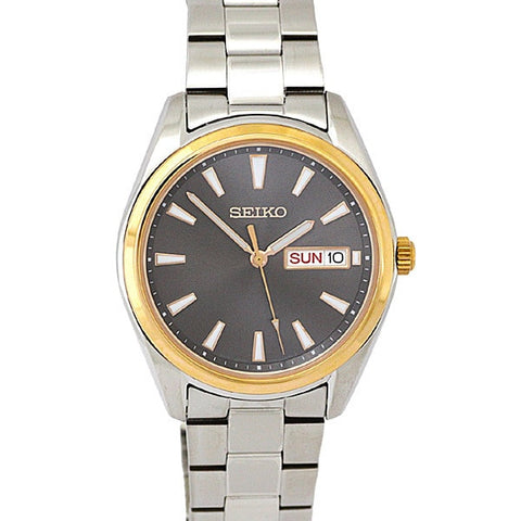 SEIKO SUR344P1 Watch - Quartz Men's Watch 40.2mm Water Resistant 10BAR Stainless Steel Bracelet 1 Year Warranty