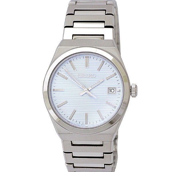 SEIKO SUR599P1 Watch - Quartz Stainless Steel Bracelet 10BAR Water Resistant Blue Dial Men's Watch 38.9mm