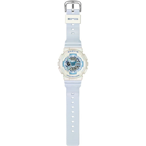 CASIO BA-110PD-2AJF Stylish Water-Resistant Baby-G Watch with Shock Resistance and LED Light