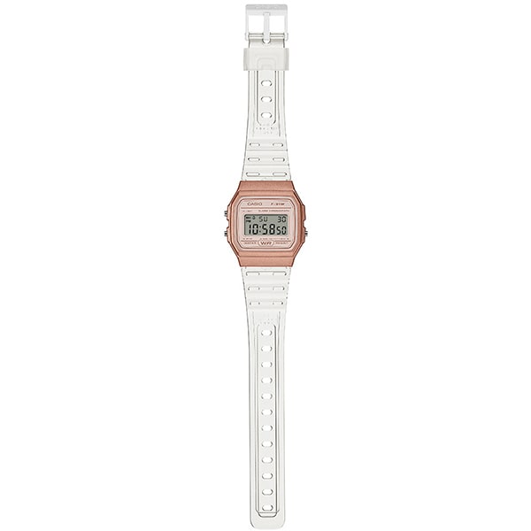 CASIO F-91WS-7A3JF Watch - Rose Gold Stylish Design Water Resistant Digital Display Lightweight Fashion Watch (Image 2)