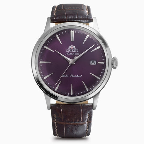 ORIENT RN-AC0032V Classic Automatic Movement Elegant Leather Strap Water Resistant Stylish Design