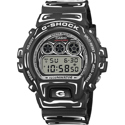 CASIO DW-6900JV-1JR Watch - G-SHOCK Joshua Vides Collaboration Black Stylish Design Shock Resistant Water Resistant