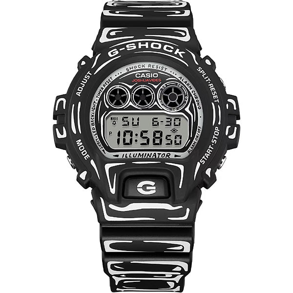 CASIO DW-6900JV-1JR Watch - G-SHOCK Joshua Vides Collaboration Black Stylish Design Shock Resistant Water Resistant (Image 3)