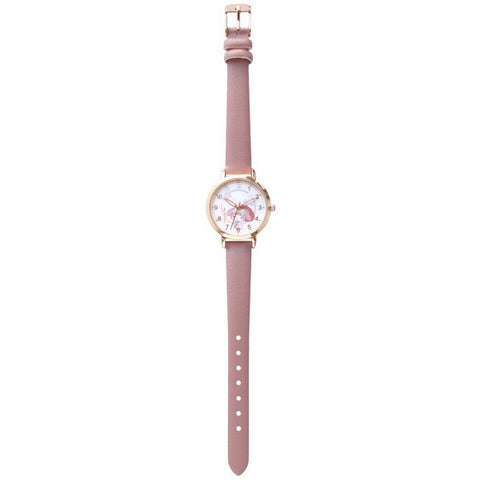 No Brand SNR005-2 Stylish Leather Watch My Melody Design Unique Japanese Pattern Durable Water Resistant
