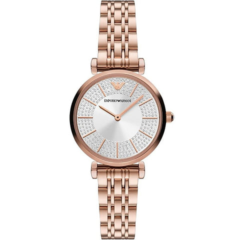 Armani AR11446 Stylish Design Water Resistant Japanese Movement 2-Year Warranty