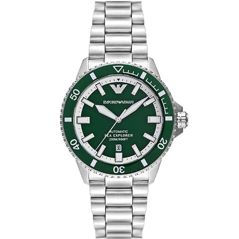 Armani AR60080 Elegant Design Stainless Steel Case Water Resistant 2-Year Warranty