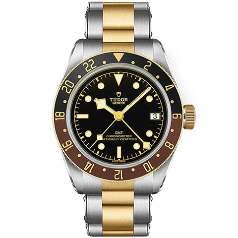 Tudor M79833MN-0001 Black Bay GMT S&G Black Men's Watch Swiss Automatic 200m Water Resistance Chronometer