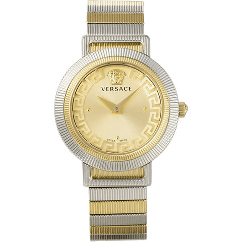 Versace VE3D00422 Greca Chic design stainless steel case quartz movement 2-year warranty