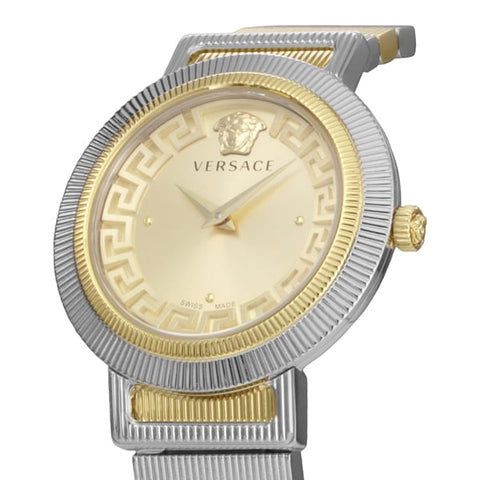 Versace VE3D00422 Greca Chic design stainless steel case quartz movement 2-year warranty