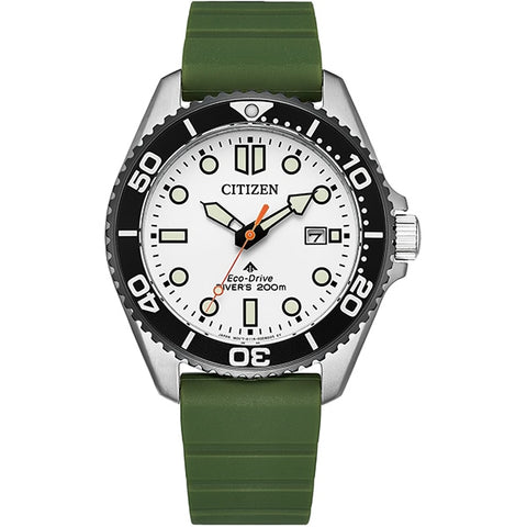 CITIZEN BN0265-00A Eco-Drive Technology 200m Water Resistant Promaster Marine Series Dive Watch