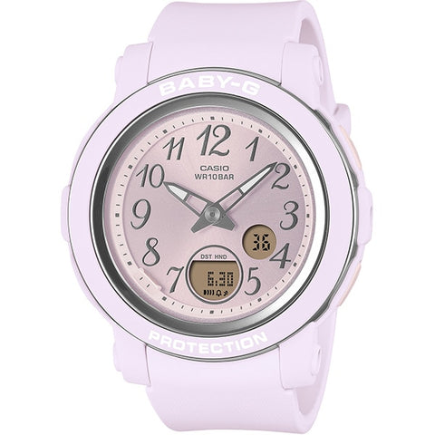 CASIO BGA-290SA-6AJF Wide Face Design Shock Resistant Stylish Analog-Digital Display Water Resistant