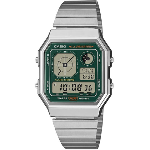 CASIO A130WE-3AJF Classic Digital Watch Stylish Pop Colors Water Resistant Lightweight Design