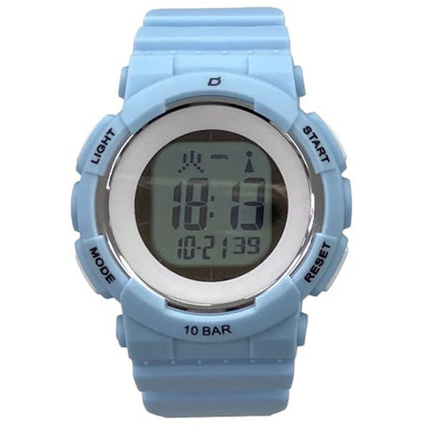 Arias D2447RCSOL Men's 10 ATM Water Resistant Radio Solar Digital Watch Stylish Design Durable Build Eco-Friendly