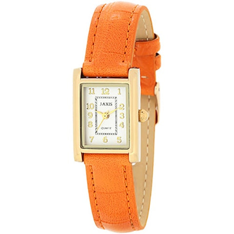 Sun Flame CF3B0030-OR Classic Design Watch Elegant Leather Strap Quartz Movement Water Resistant